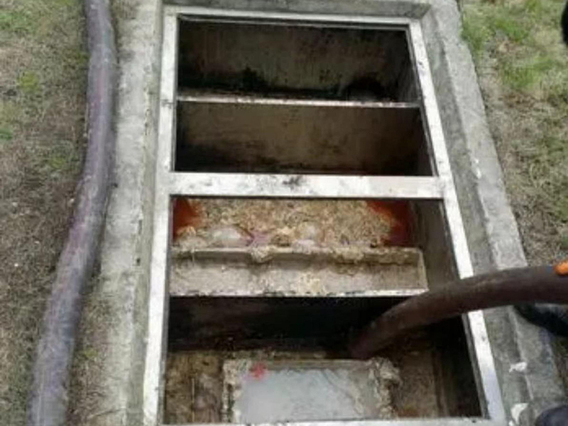河间隔油池清理