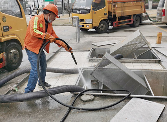 河间隔油池清理